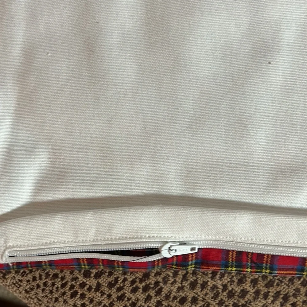 Merry Christmas Ya’ll Plaid Pillowcase